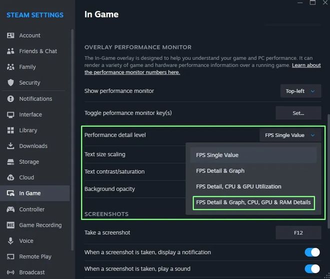 Steam 测试版升级 GPU 监控功能Valve 称准确度优于任务管理器